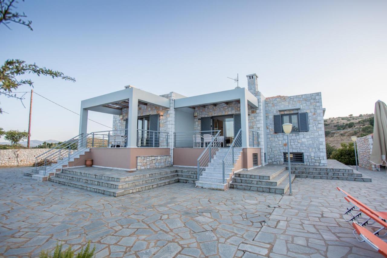 Raise Luxury Villas With A Great Sea View Of Astros Orini Meligou Exterior foto