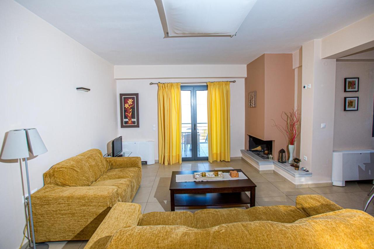 Raise Luxury Villas With A Great Sea View Of Astros Orini Meligou Exterior foto