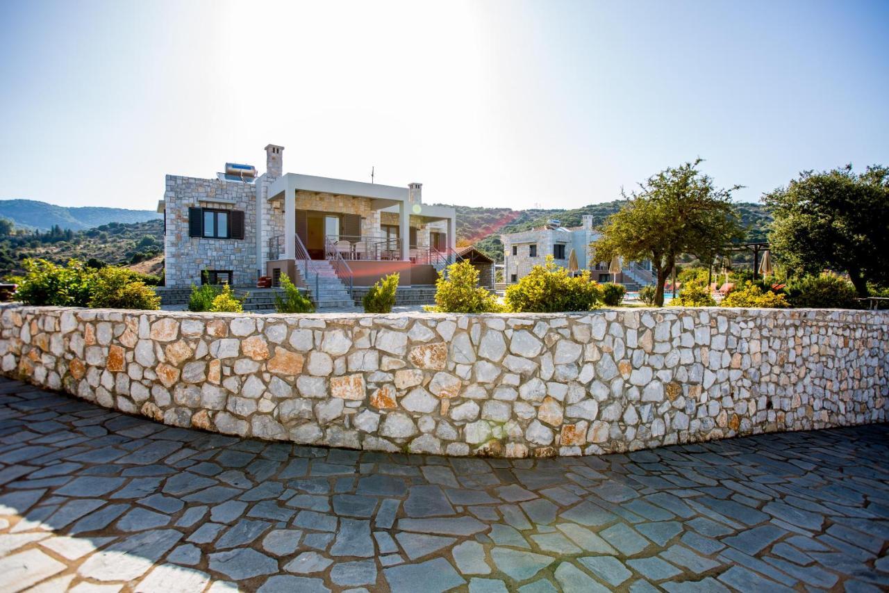 Raise Luxury Villas With A Great Sea View Of Astros Orini Meligou Exterior foto