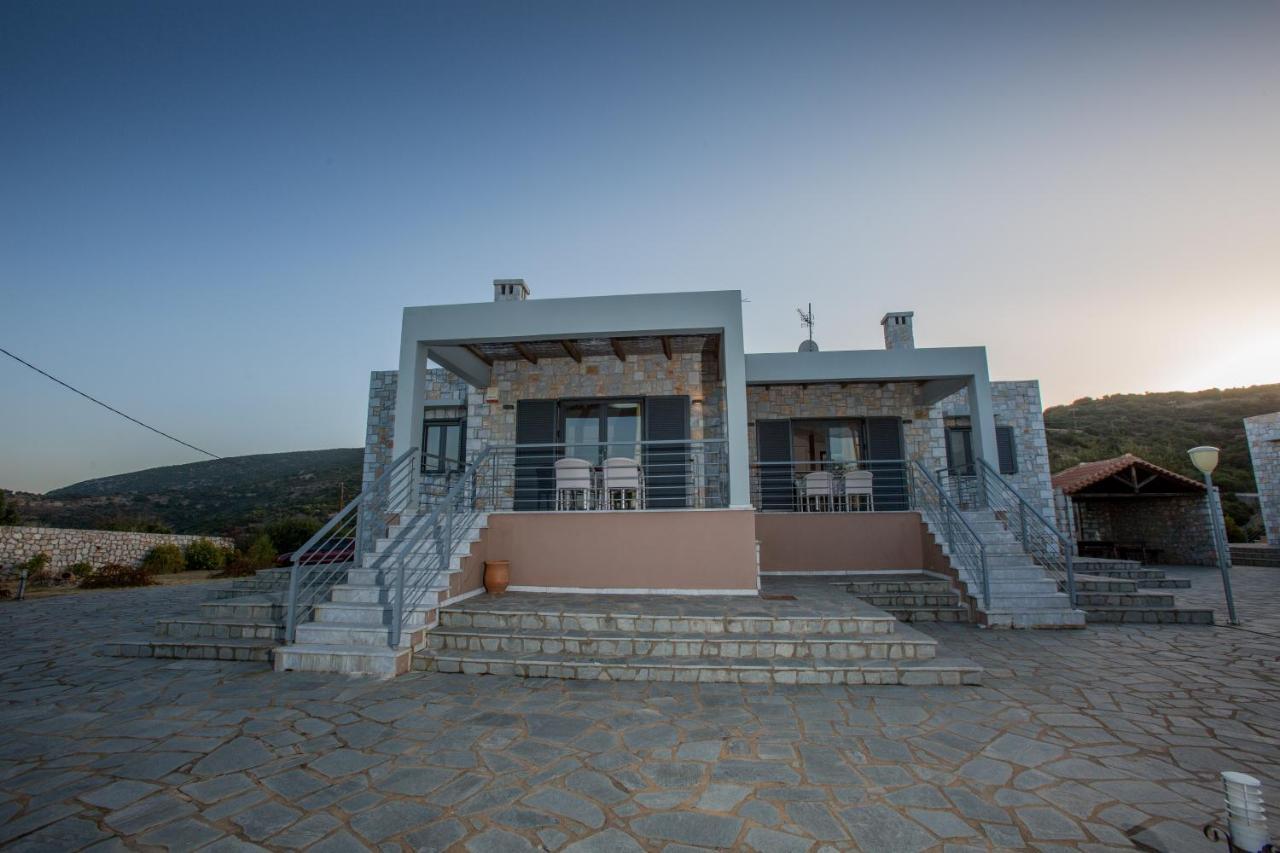 Raise Luxury Villas With A Great Sea View Of Astros Orini Meligou Exterior foto
