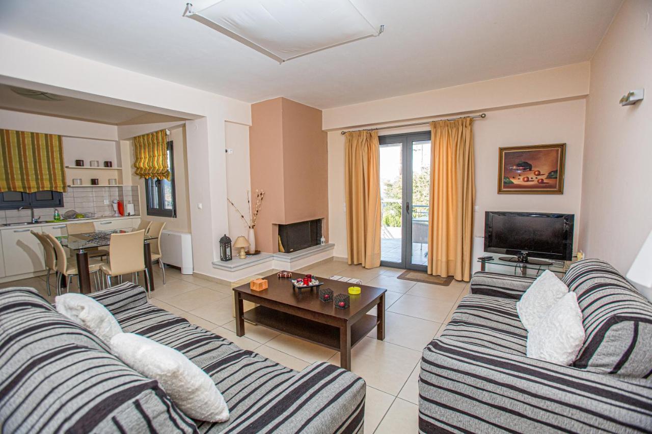 Raise Luxury Villas With A Great Sea View Of Astros Orini Meligou Exterior foto