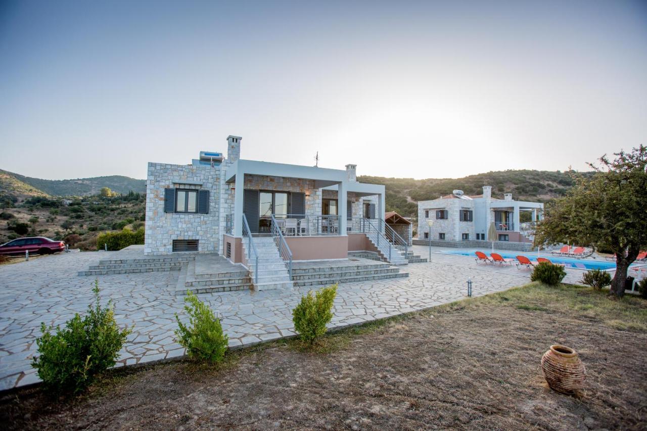 Raise Luxury Villas With A Great Sea View Of Astros Orini Meligou Exterior foto